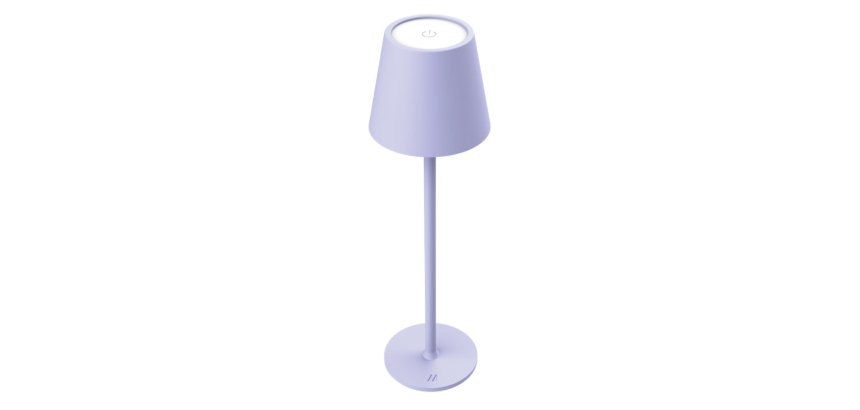 Muitomas TABLELAMPVL lampada da tavolo LED Viola