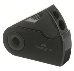 Faber-Castell SLEEVE Temperamatite manuale Nero