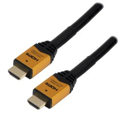 MCL 20 m câble HDMI HDMI Type A (Standard) Noir