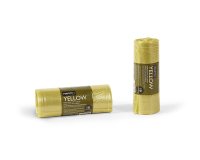 Sacchi rifiuti Classic - 70 x 110 cm - 120 L - 20 micron - giallo - Perfetto - conf. 10 pezzi
