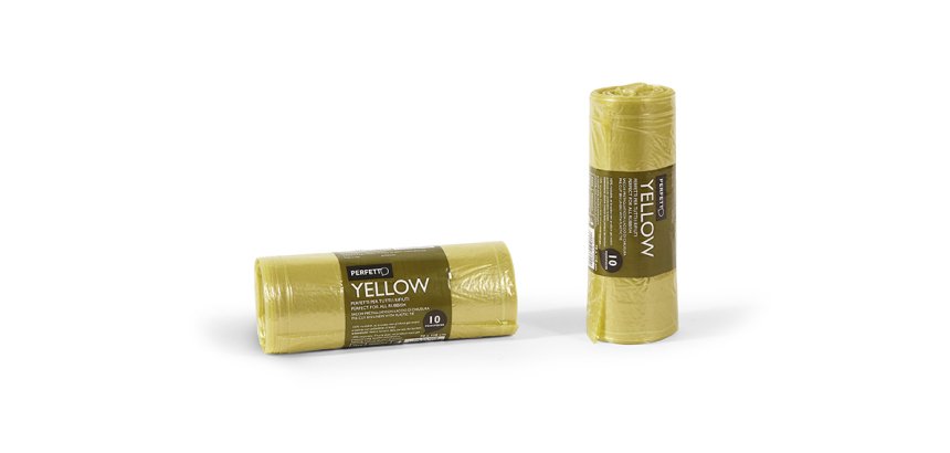 Perfetto 0360B trash bag Yellow 10 pc(s)