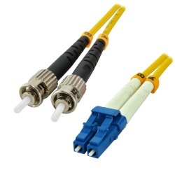 MCL 10m ST/LC OS2 câble InfiniBand et à fibres optiques Jaune