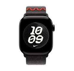 Apple Nike Sport Loop Bande Noir Nylon, Polyester recyclé, Spandex