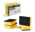 Perfetto 26945 spugna Rettangolare Nero, Giallo 4 pz