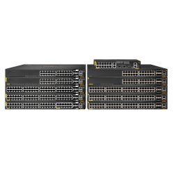 HPE Aruba Networking 6200F 12G Class4 PoE 2G/2SFP+ 139W Géré L3 Gigabit Ethernet (10/100/1000) Connexion Ethernet, supportant l'alimentation via ce port (PoE) 1U