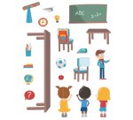 Gommettes papier sodertex dans ma classe avec scene     telechargeable 170x220mm 240  pcs 12 planches coloris