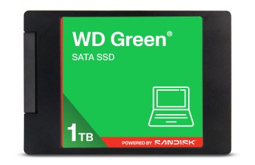 Western Digital Green WDS100T5G0A 1 TB 2.5" Serial ATA III 3D NAND
