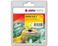 AgfaPhoto APET336YD inktcartridge 1 stuk(s) Compatibel Geel