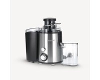 Severin ES 3566 Centrifugal juicer 400 W Black, Stainless steel
