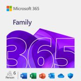 Microsoft Office 365 Family Office suite 6 licencia(s) Plurilingüe 1 año(s)