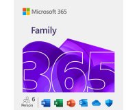 Microsoft Office 365 Family Office suite 6 licencia(s) Plurilingüe 1 año(s)