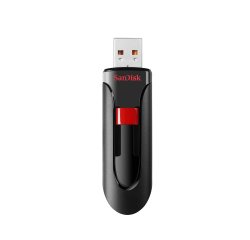 SanDisk Cruzer Glide USB flash drive 64 GB USB Type-A 2.0 Black, Red