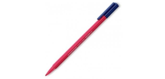 Feutre coloriage staedtler triplus color 323 encre dry   safe pointe bloquee corps     triangulaire trait 1mm