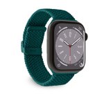 SBS Bracelet pour montre PURO band Apple Watch Vert- boîtier 38-40-41 mm