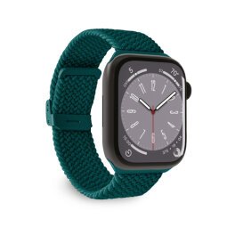 SBS Bracelet pour montre PURO band Apple Watch Vert- boîtier 38-40-41 mm