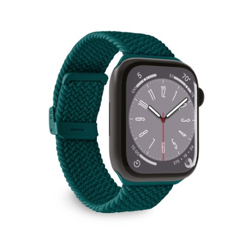 SBS Bracelet pour montre PURO band Apple Watch Vert- boîtier 38-40-41 mm