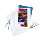 Chemise coin ART'CORNER A3 polypropylène - CREATIV'GALLERY  VIQUEL  transparente incolore - Paquet de 5