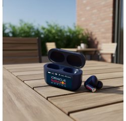 Red Bull Racing RB-EB110 auricular y casco Auriculares True Wireless Stereo (TWS) Dentro de oído Llamadas/Música/Deporte/Uso diario Bluetooth Azul