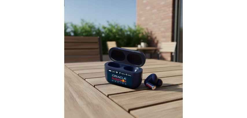 Red Bull Racing RB-EB110 auricular y casco Auriculares True Wireless Stereo (TWS) Dentro de oído Llamadas/Música/Deporte/Uso diario Bluetooth Azul