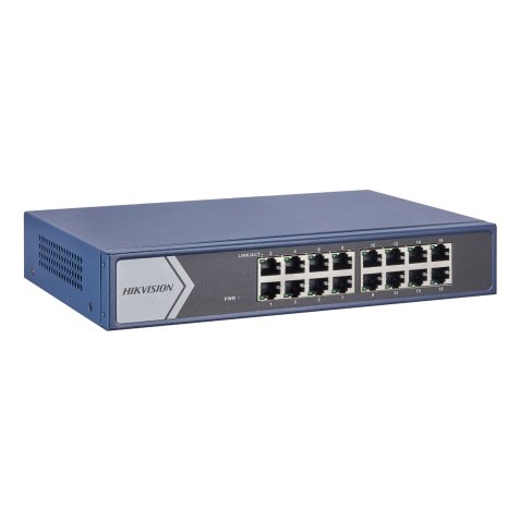 Hikvision DS-3E1516-EI network switch Managed Gigabit Ethernet (10/100/1000) 1U Blue