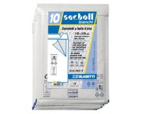 Busta imbottita Sacboll - C (17 x 27 cm) - carta - bianco - Blasetti - conf. 10 pezzi