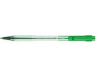 Stylo-bille pilot bp-s matic écriture fine 0.3mm 800m encre classique rétractable corps translucide rechargeable vert