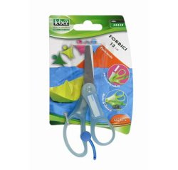 Forbice Snippy - personalizzabile - punta tonda - 13 cm - lama acciaio - colori assortiti - Lebez