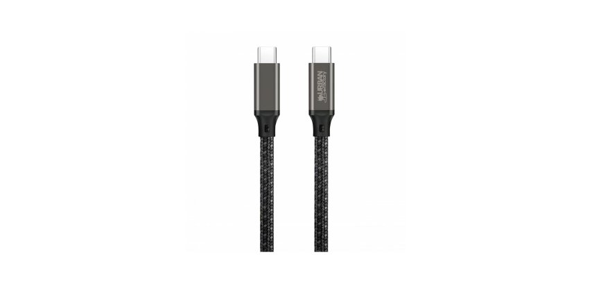 Urban Factory BASEE câble USB 2 m USB C 10 Gbit/s 240 W Gris
