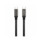 Urban Factory BASEE câble USB 2 m USB C Gris