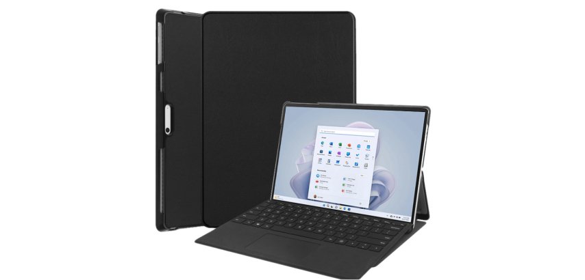 DLH DY-PS4925 étui pour tablette 33 cm (13") Folio Noir