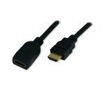 MCL MC384/3D-2M câble HDMI HDMI Type A (Standard) Noir