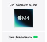 Apple MacBook Air 15'' M4 chip 10-core CPU 10-core GPU, 24GB, 512GB SSD - Galassia