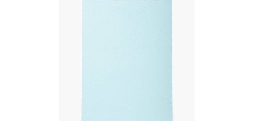 Paquet de 50 chemises FOREVER en carte 170g. Coloris bleu