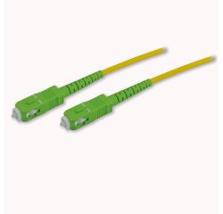 MCL Câble fibre optique simplex monomode 9/125 - SCAPC/SCAPC - 3m