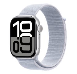 Apple Watch Series 10 OLED 46 mm Digital 416 x 496 Pixeles Pantalla táctil 4G Plata Wifi GPS (satélite)