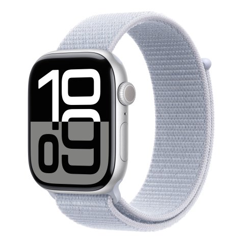 Apple Watch Series 10 OLED 46 mm Digital 416 x 496 Pixeles Pantalla táctil 4G Plata Wifi GPS (satélite)