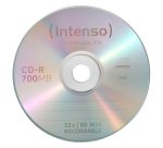 Intenso CD-RW 700MB / 80min, 12x 10 stuk(s)