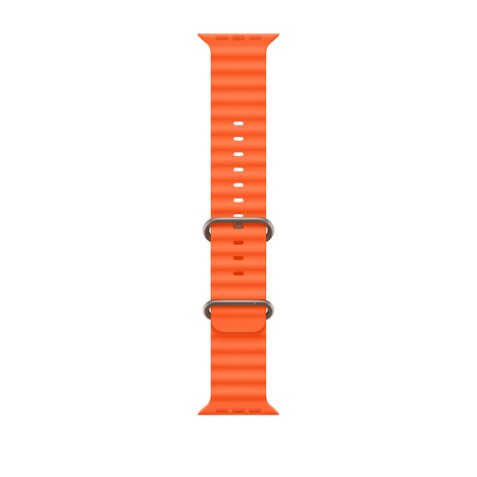 Apple MT653ZM/A slimme draagbare accessoire Band Oranje Fluorelastomeer, Titanium