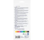 Peinture acrylique faber castell boite de 12