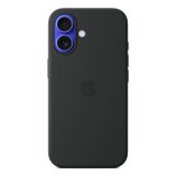 Apple Coque en silicone avec MagSafe pour iPhone 16 - Noir