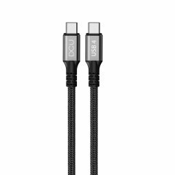 DCU Advance Tecnologic 30402095 câble USB USB4 Gen 2x2 1 m USB C Noir