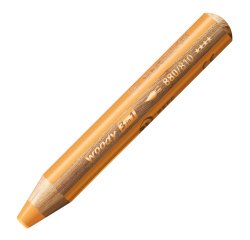 Crayon multi talents stabilo woody 3 in 1 orange