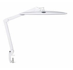 MAUL Work LED desk lamp with adjustable intensity, white