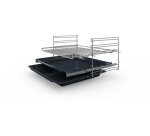 BOSCH Four encastrable EcoClean HBF134EB2, Série 2, 66 litres, 7 modes de cuisson