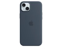 Apple iPhone 15 Plus Silicone Case with MagSafe - Storm Blue
