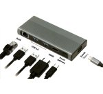 MCL MD1B99AUSB3C000 station d'accueil USB 3.2 Gen 1 (3.1 Gen 1) Type-C Aluminium