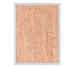 Bi-Office SF141258528 sign holder/information stand Cork, MDF, Metal Brown, Silver