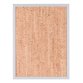 Bi-Office SF141258528 stand informativo e supporto per brochure Sughero, MDF, Metallo Marrone, Argento