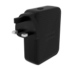 HYPER HJ1001BKWWGL chargeur d'appareils mobiles Manette de jeux, Téléphone portable, Netbook, Ordinateur portable, Smartphone, Tablette Noir Secteur Charge rapide Intérieure