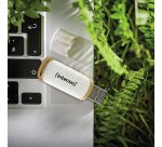 Intenso Green Line USB flash drive 128 GB USB Type-A 3.2 Gen 1 (3.1 Gen 1) Beige, Bruin
